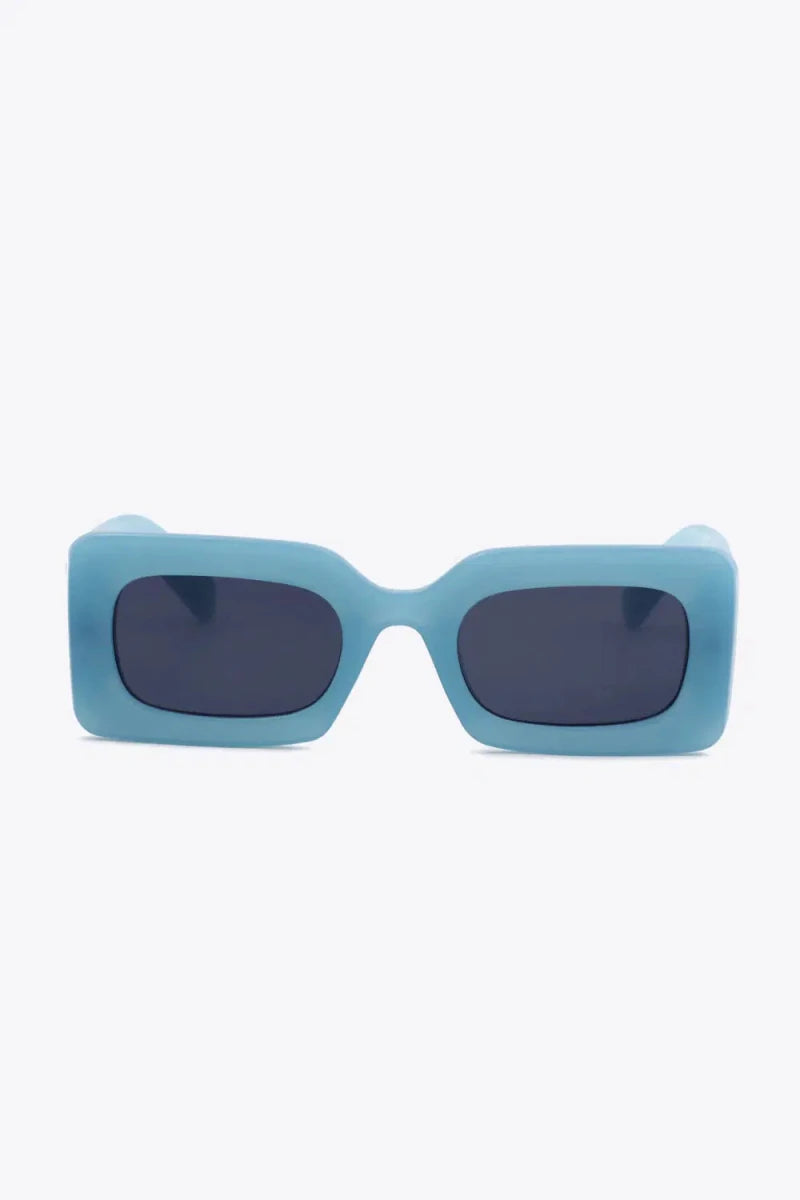 Polycarbonate Frame Rectangle Sunglasses - Lustreve