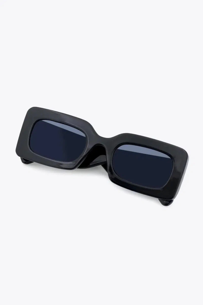 Polycarbonate Frame Rectangle Sunglasses - Lustreve