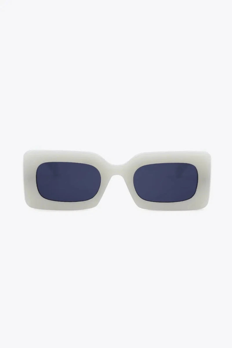 Polycarbonate Frame Rectangle Sunglasses - Lustreve