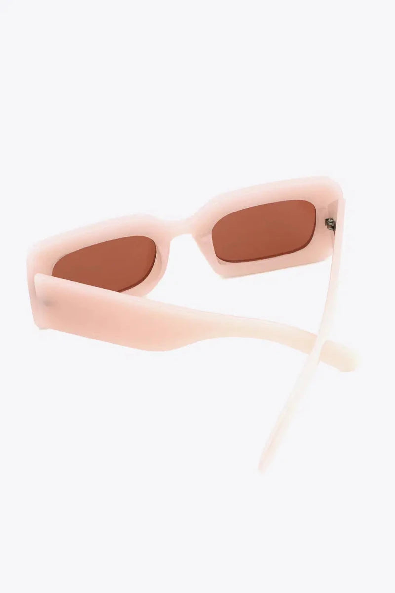 Polycarbonate Frame Rectangle Sunglasses - Lustreve