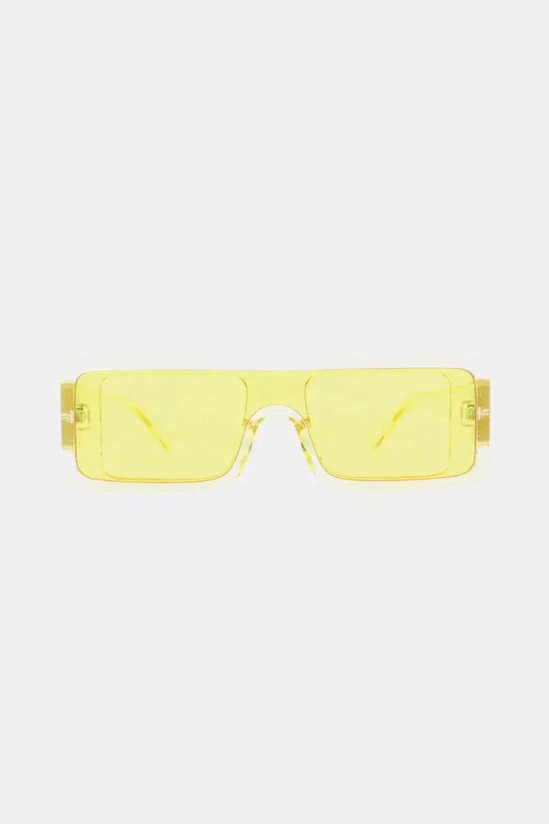 Polycarbonate Frame Rectangle Sunglasses - Lustreve