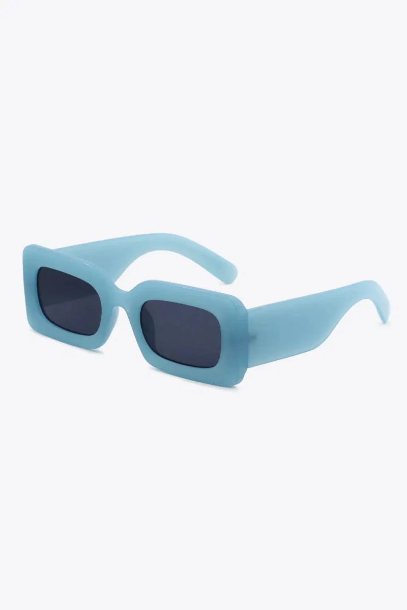 Polycarbonate Frame Rectangle Sunglasses - Lustreve