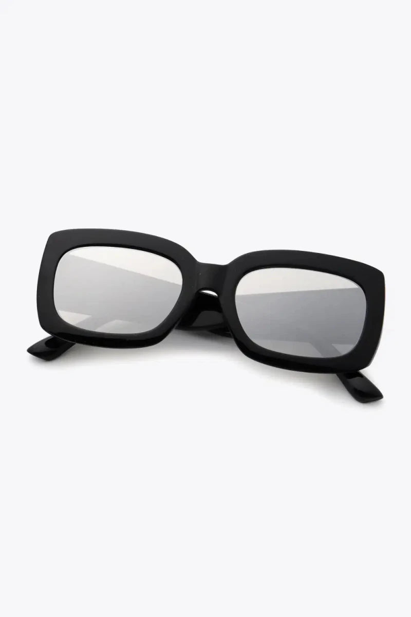 Polycarbonate Frame Rectangle Sunglasses - Lustreve