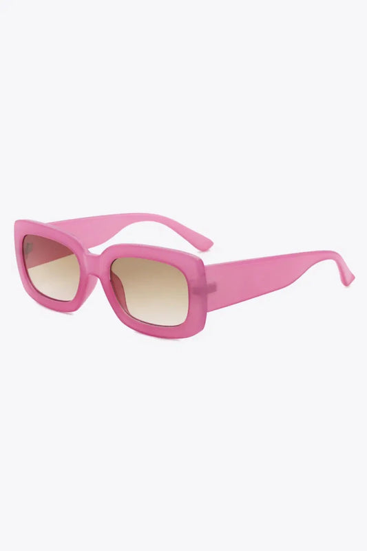 Polycarbonate Frame Rectangle Sunglasses - Lustreve