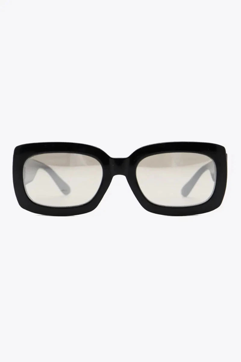 Polycarbonate Frame Rectangle Sunglasses - Lustreve