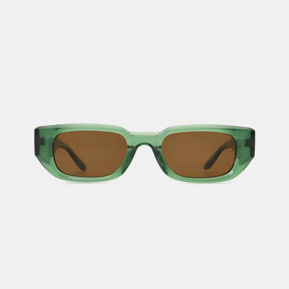Polycarbonate Frame Rectangle Sunglasses - Lustreve