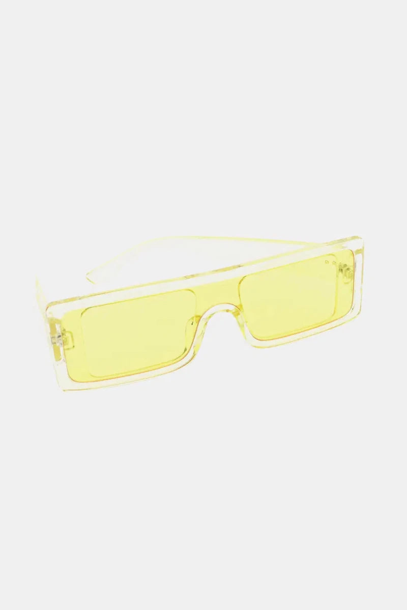 Polycarbonate Frame Rectangle Sunglasses - Lustreve