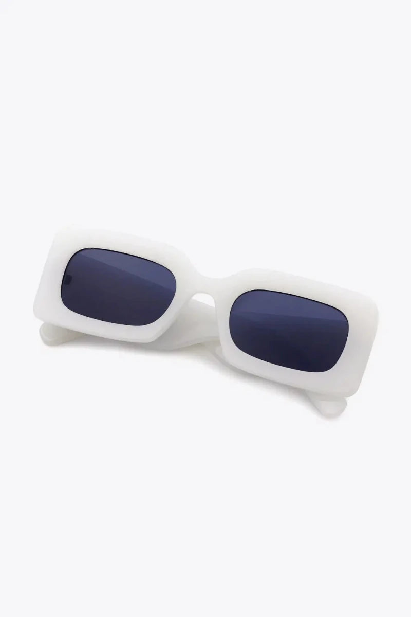 Polycarbonate Frame Rectangle Sunglasses - Lustreve