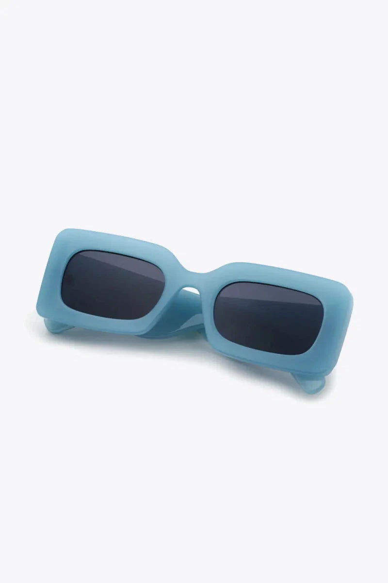 Polycarbonate Frame Rectangle Sunglasses - Lustreve