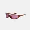 Polycarbonate Frame Rectangle Sunglasses - Lustreve