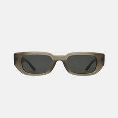 Rechteckige Sonnenbrille mit Polycarbonat-Rahmen