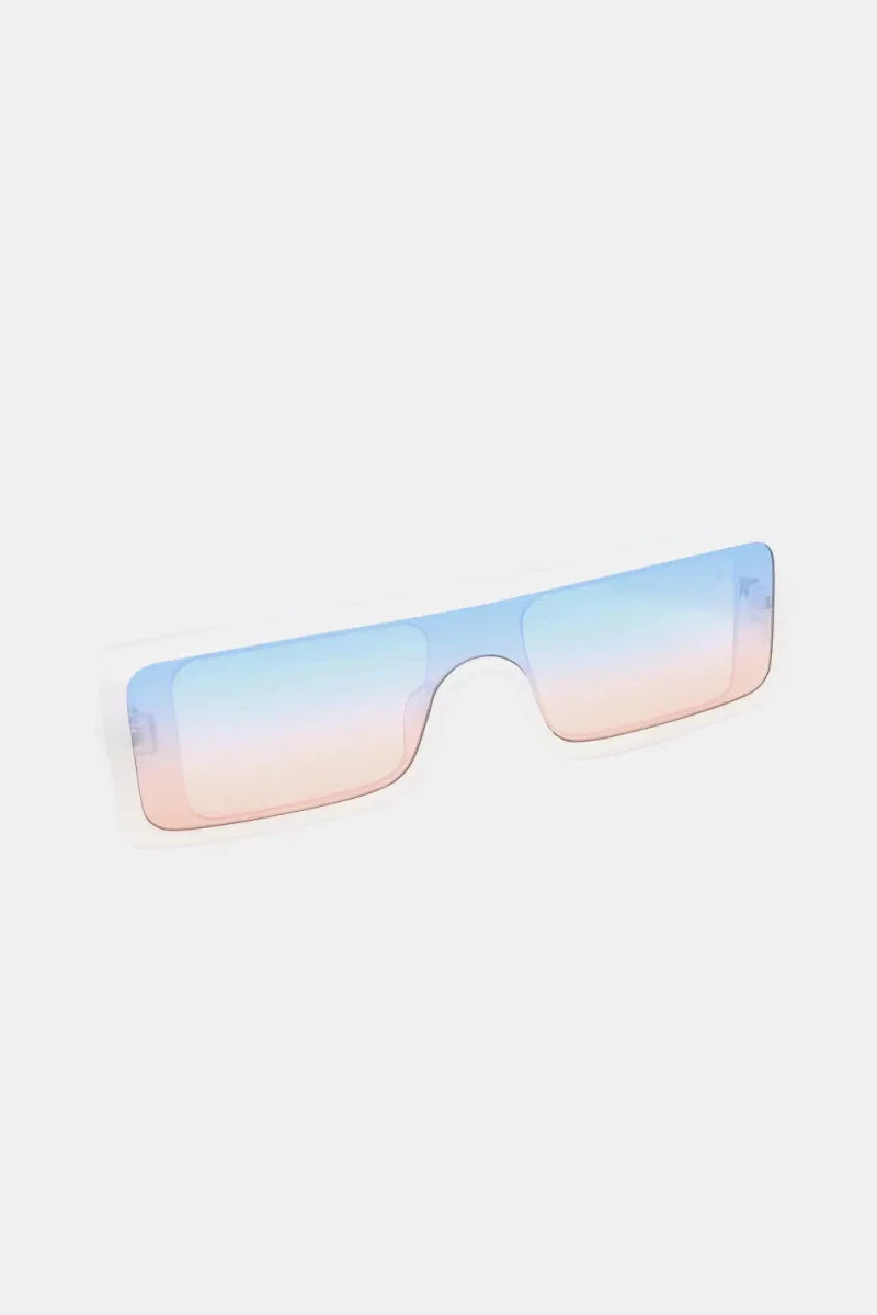 Polycarbonate Frame Rectangle Sunglasses - Lustreve