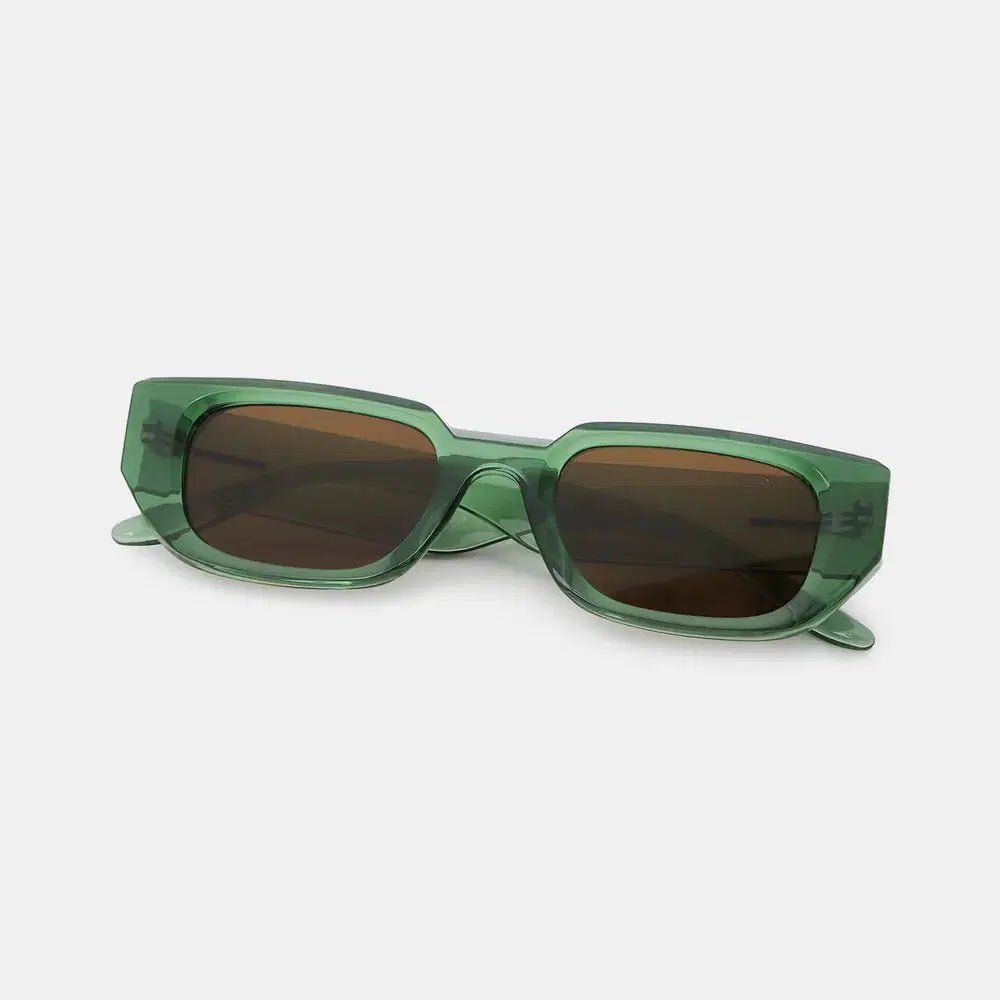 Polycarbonate Frame Rectangle Sunglasses - Lustreve