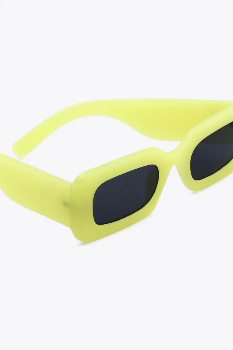 Polycarbonate Frame Rectangle Sunglasses - Lustreve