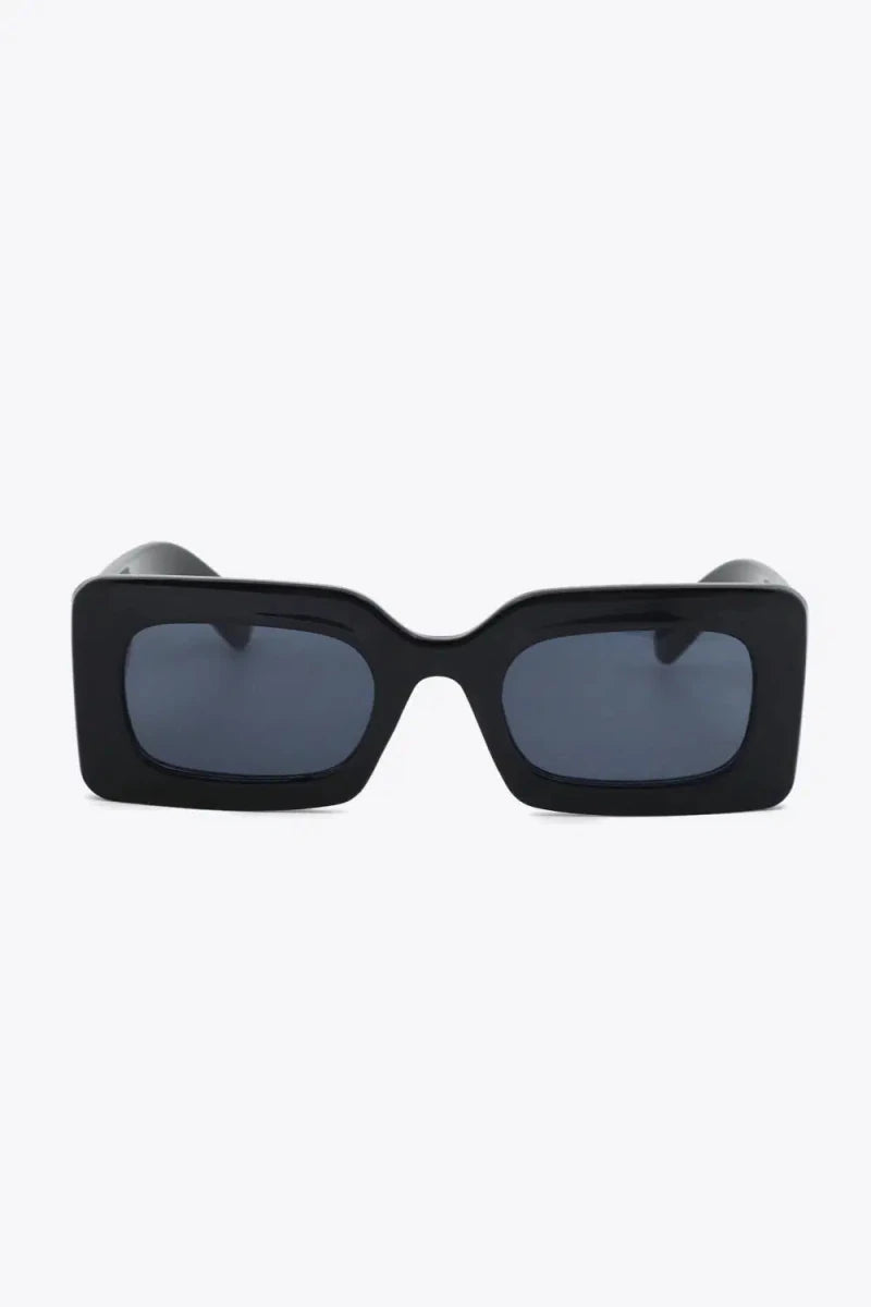 Polycarbonate Frame Rectangle Sunglasses - Lustreve