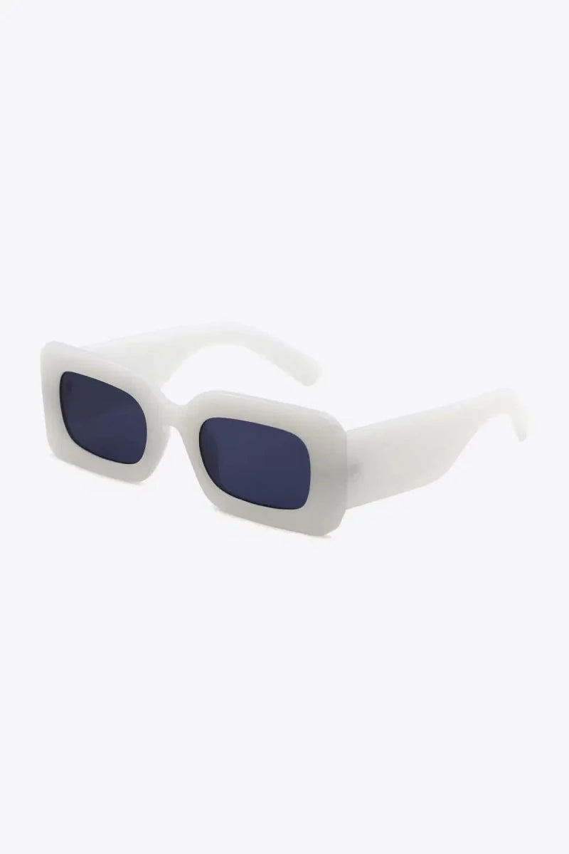 Polycarbonate Frame Rectangle Sunglasses - Lustreve