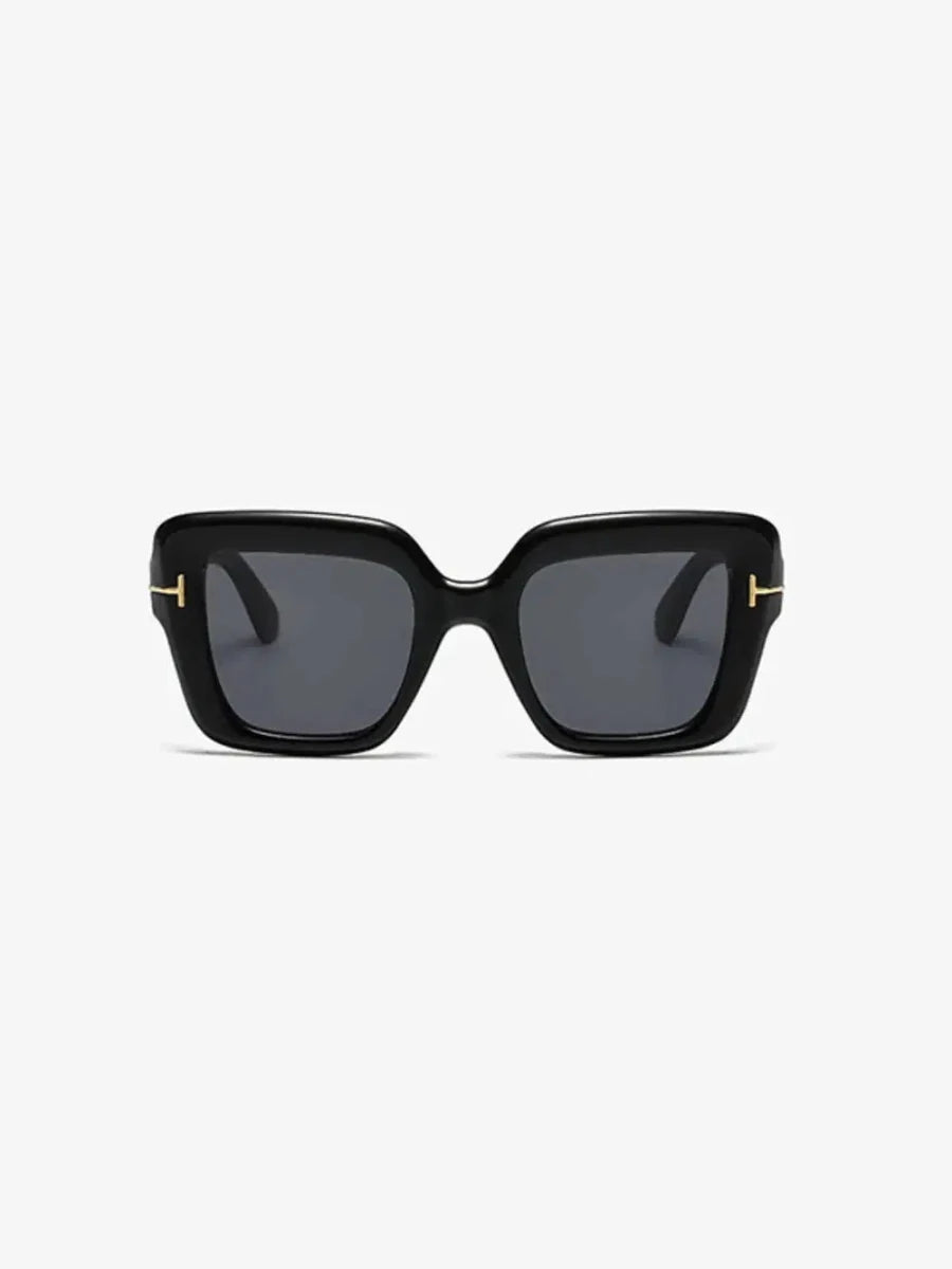 Polycarbonate Frame Square Sunglasses - Lustreve
