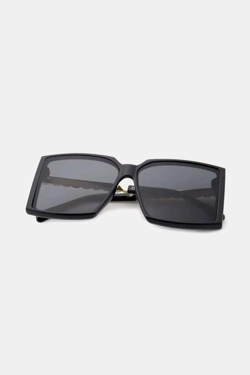Polycarbonate Frame Square Sunglasses - Lustreve