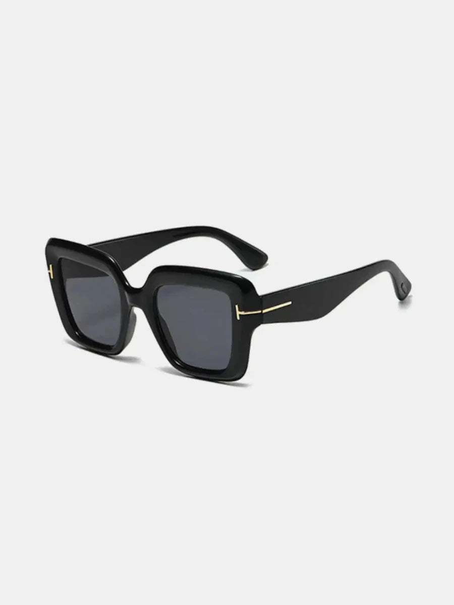 Polycarbonate Frame Square Sunglasses - Lustreve
