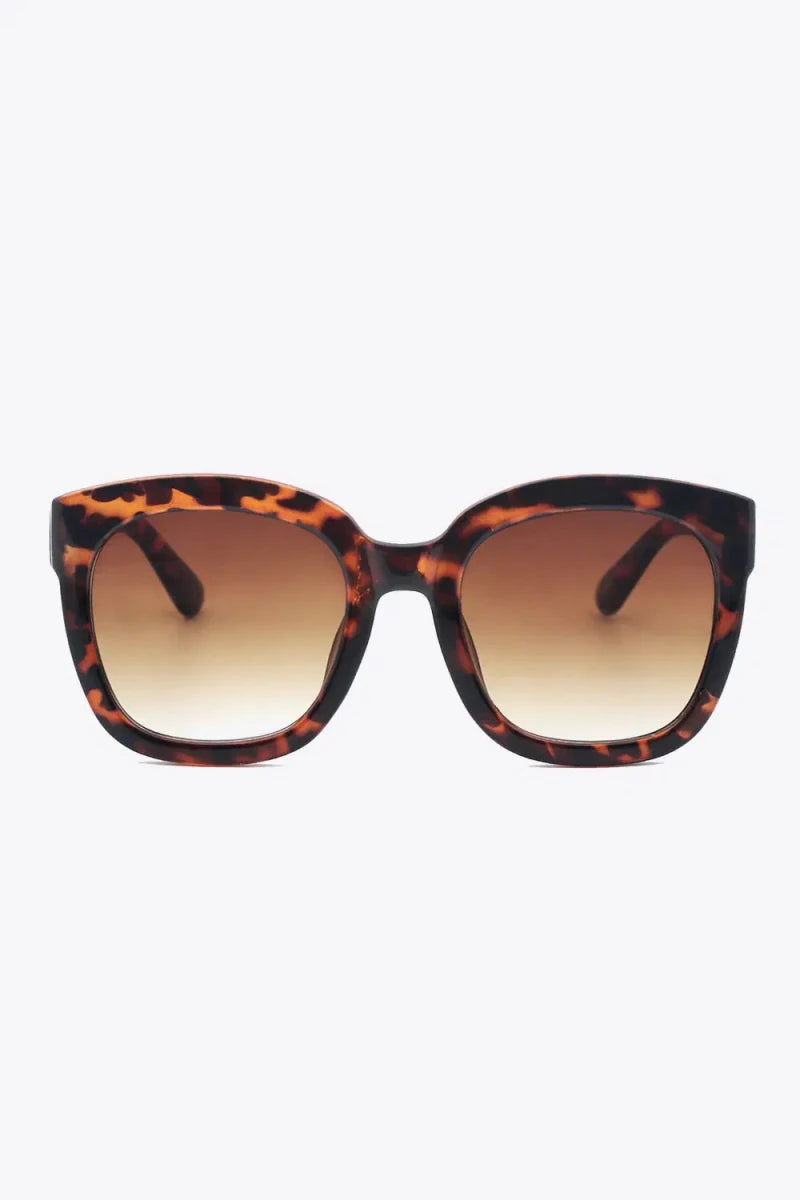 Polycarbonate Frame Square Sunglasses - Lustreve