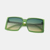 Polycarbonate Frame Square Sunglasses - Lustreve