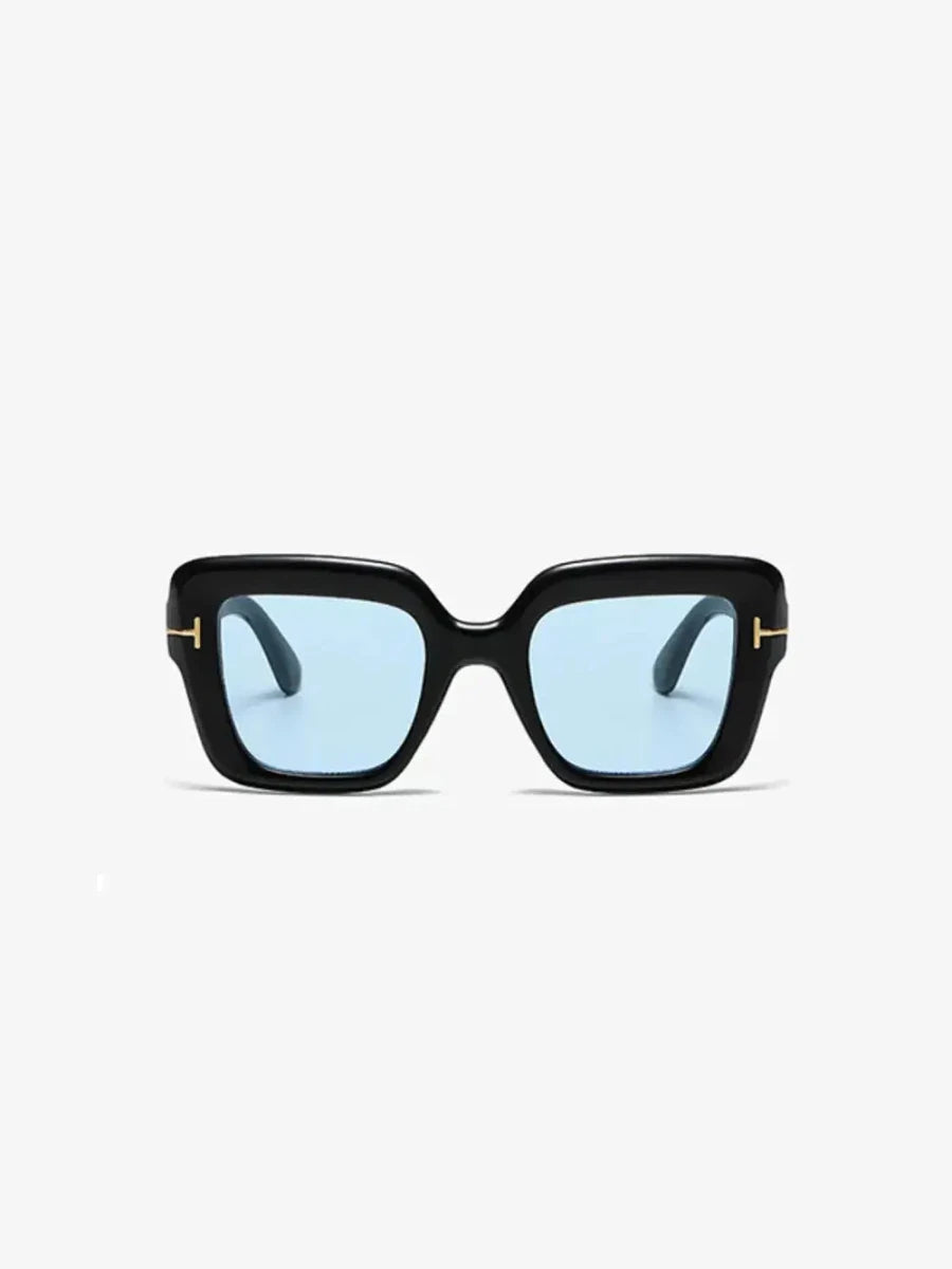Polycarbonate Frame Square Sunglasses - Lustreve