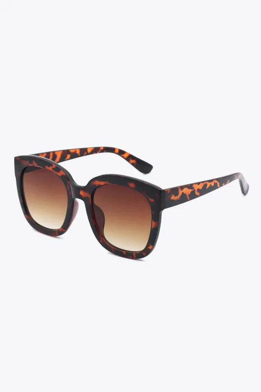 Polycarbonate Frame Square Sunglasses - Lustreve