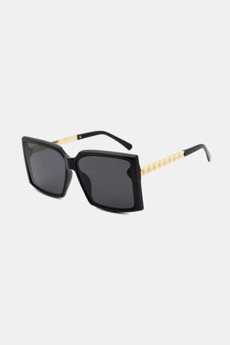 Polycarbonate Frame Square Sunglasses - Lustreve