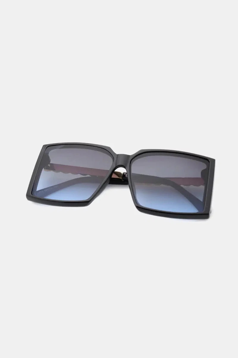 Polycarbonate Frame Square Sunglasses - Lustreve