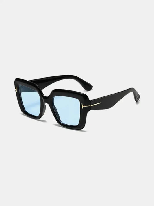 Polycarbonate Frame Square Sunglasses - Lustreve