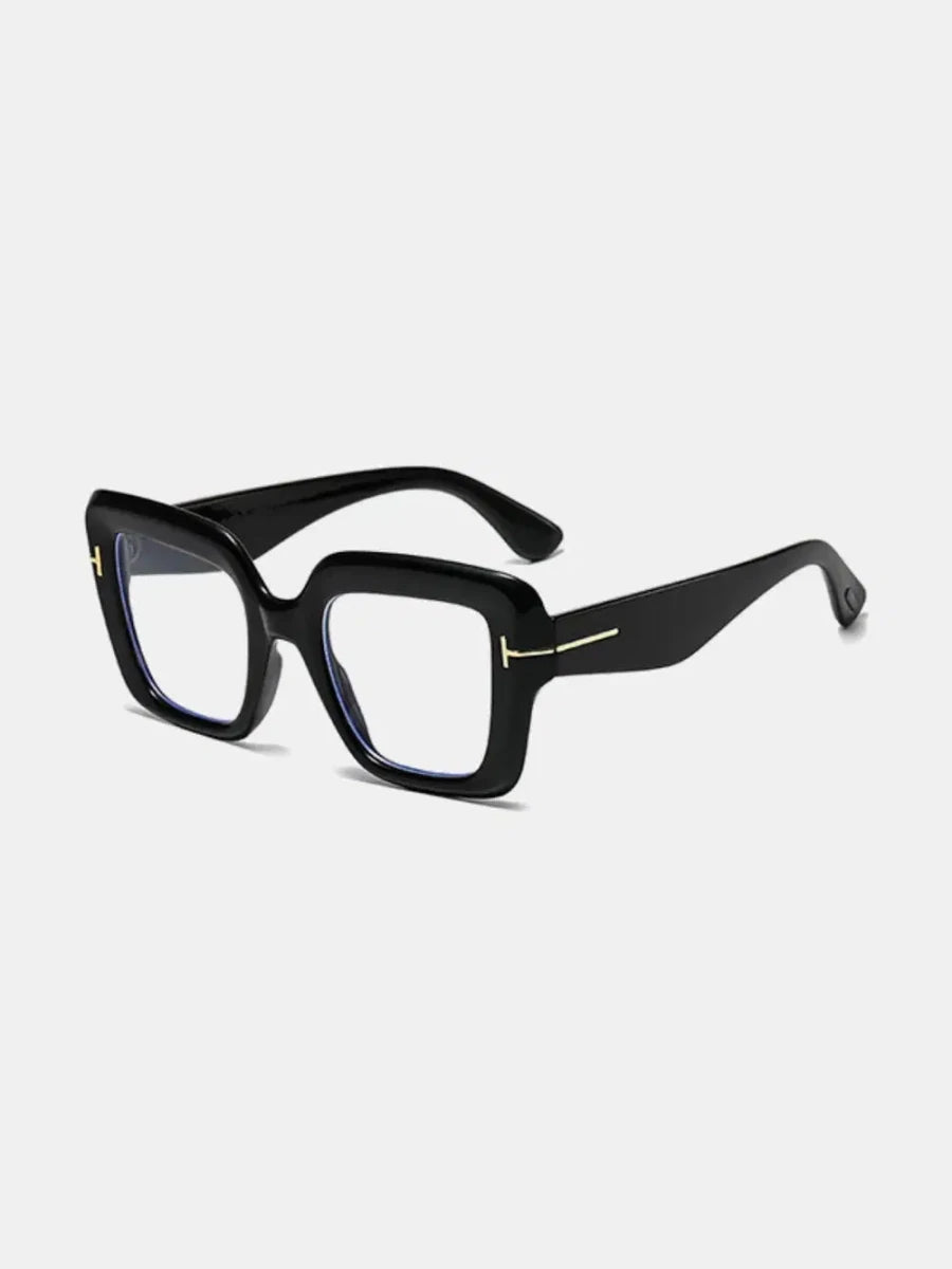 Polycarbonate Frame Square Sunglasses - Lustreve