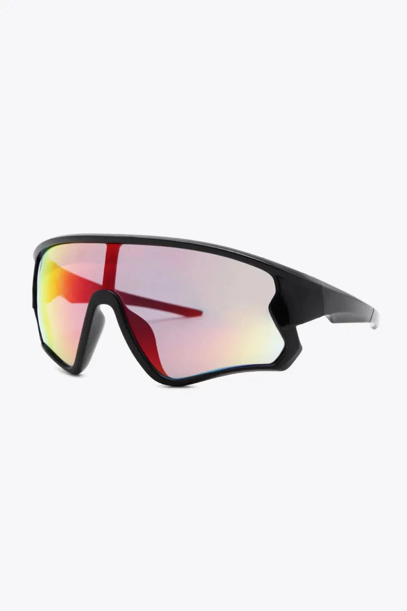 Polycarbonate Shield Sunglasses - Lustreve