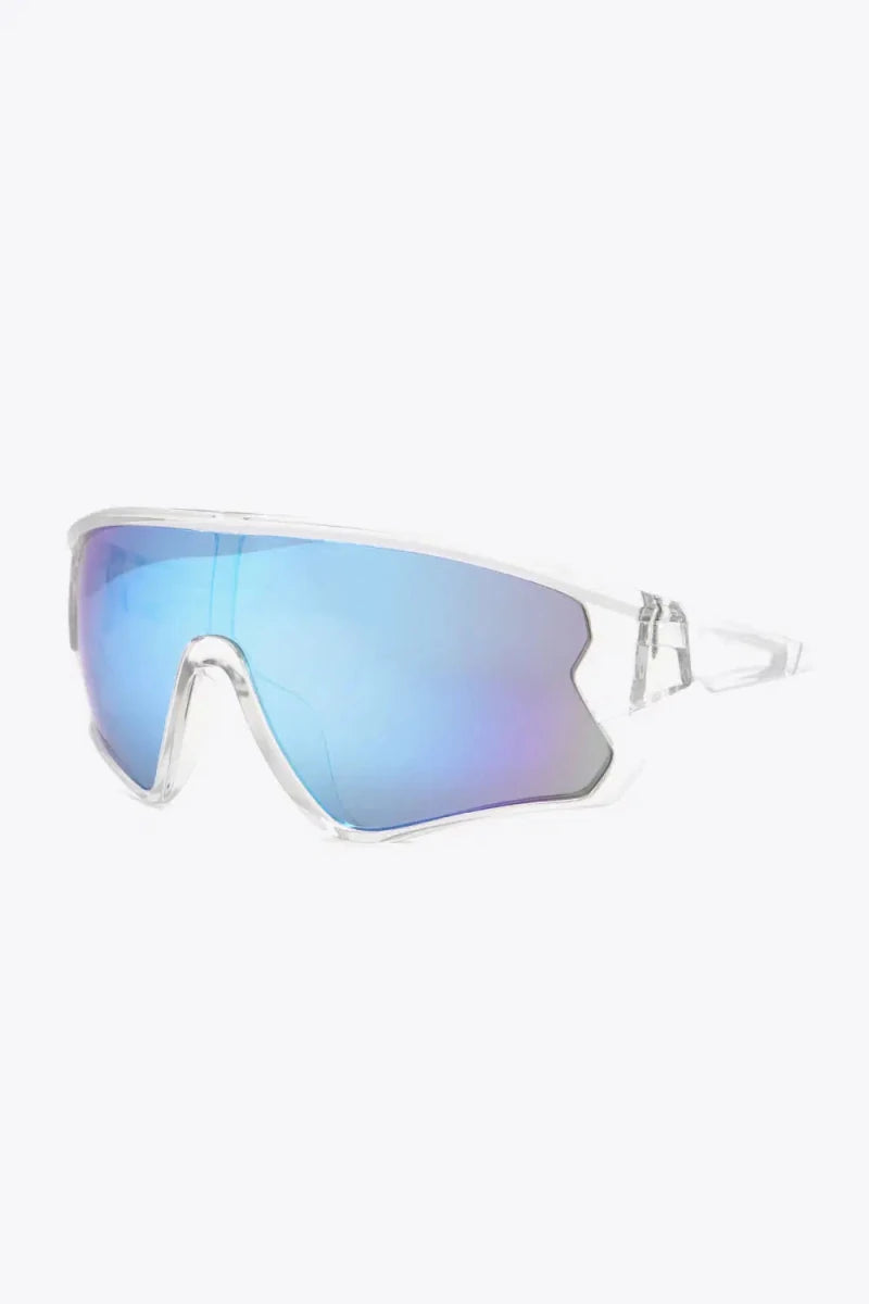 Polycarbonate Shield Sunglasses - Lustreve