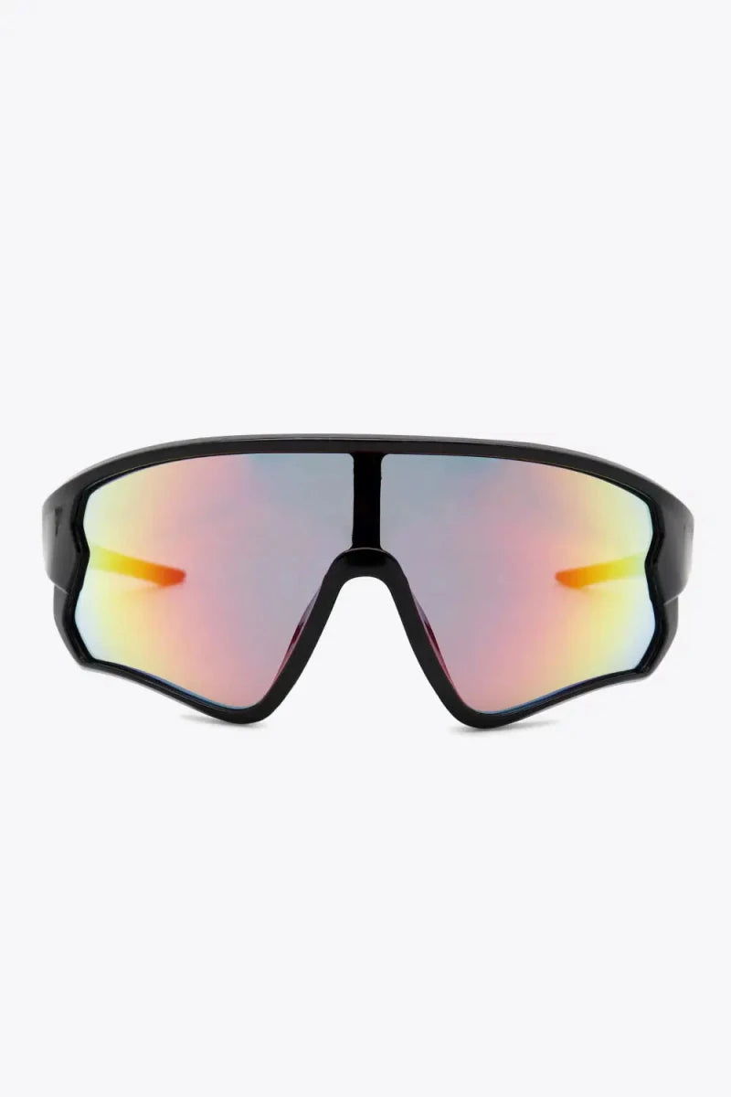 Polycarbonate Shield Sunglasses - Lustreve