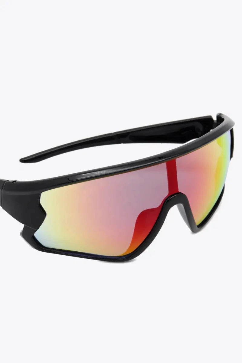 Polycarbonate Shield Sunglasses - Lustreve