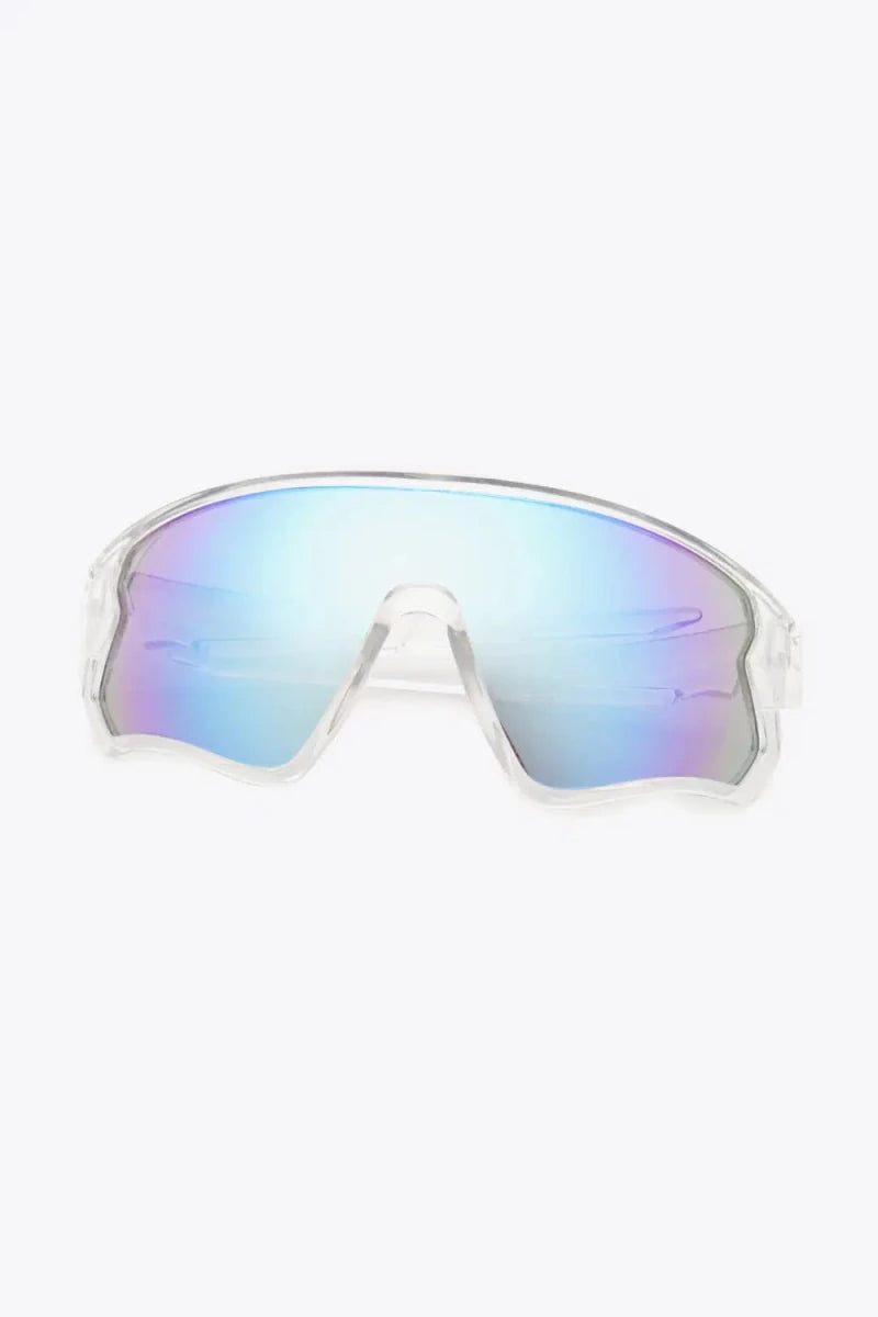 Polycarbonate Shield Sunglasses - Lustreve