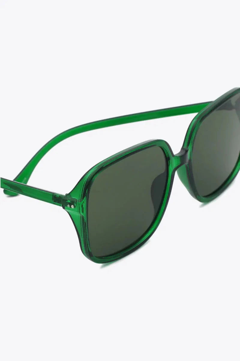 Polycarbonate Square Sunglasses - Lustreve