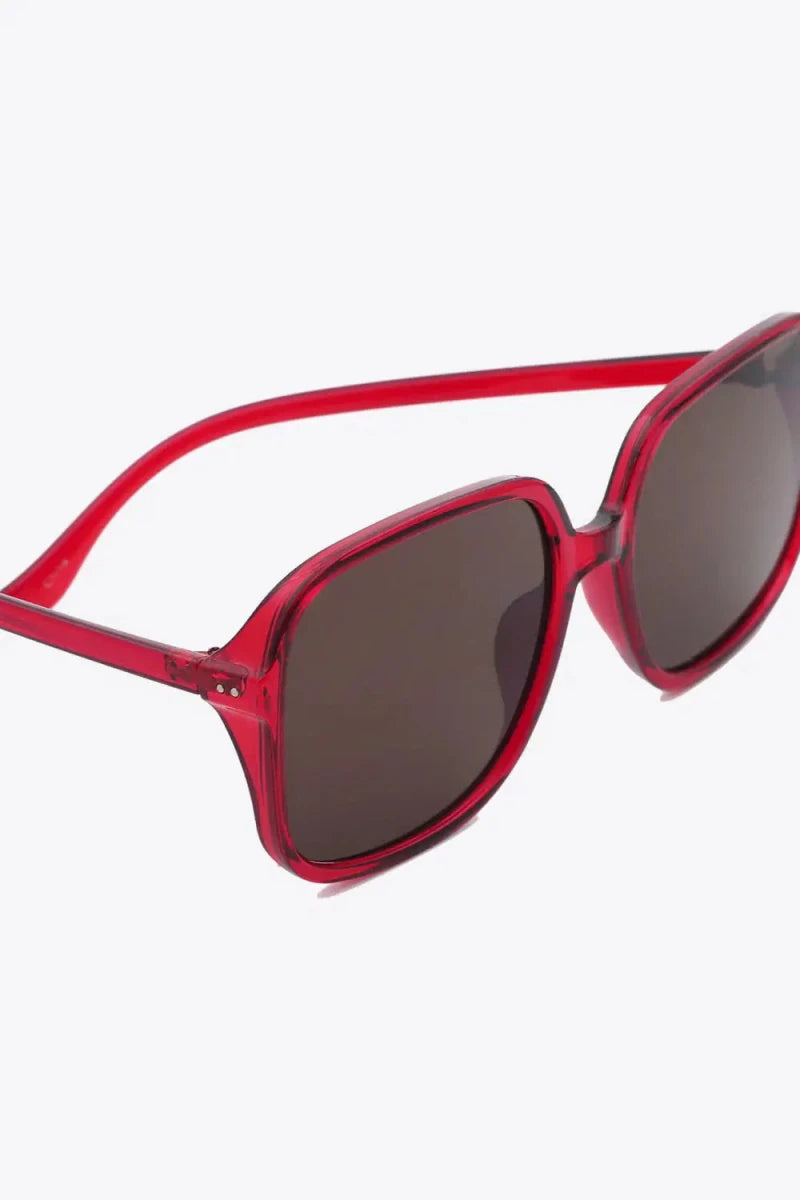 Polycarbonate Square Sunglasses - Lustreve