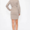 Power Play Ponte Blazer & Skirt Matching Set - Lustreve