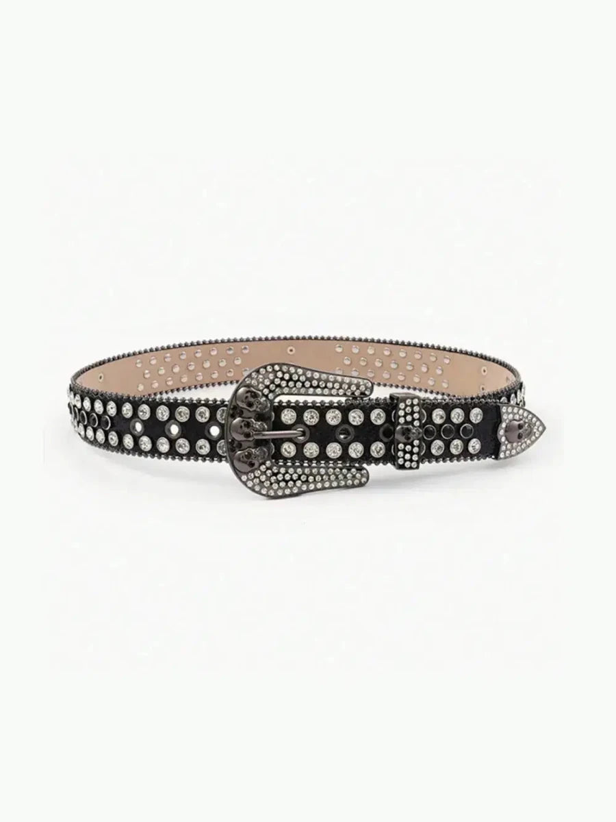 PU Leather Skull Belt - Lustreve