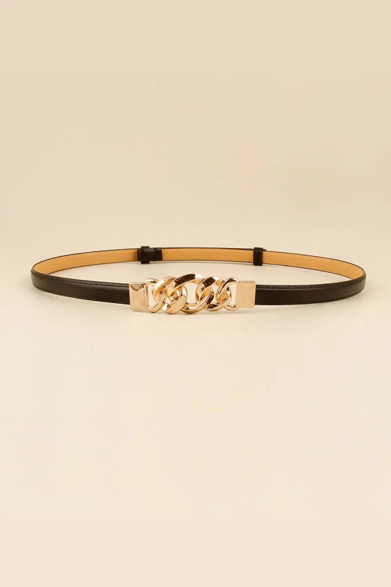 PU Skinny Belt - Lustreve