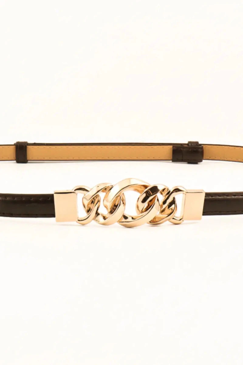 PU Skinny Belt - Lustreve