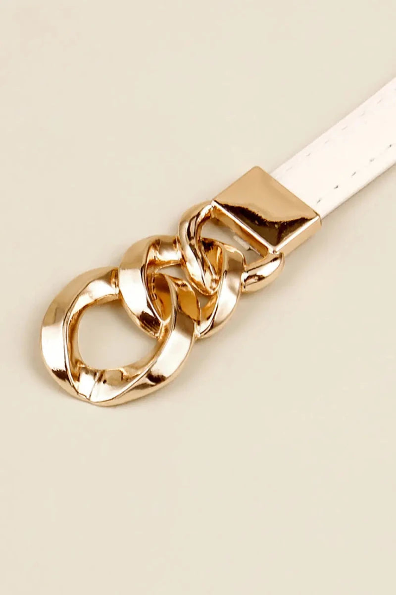 PU Skinny Belt - Lustreve