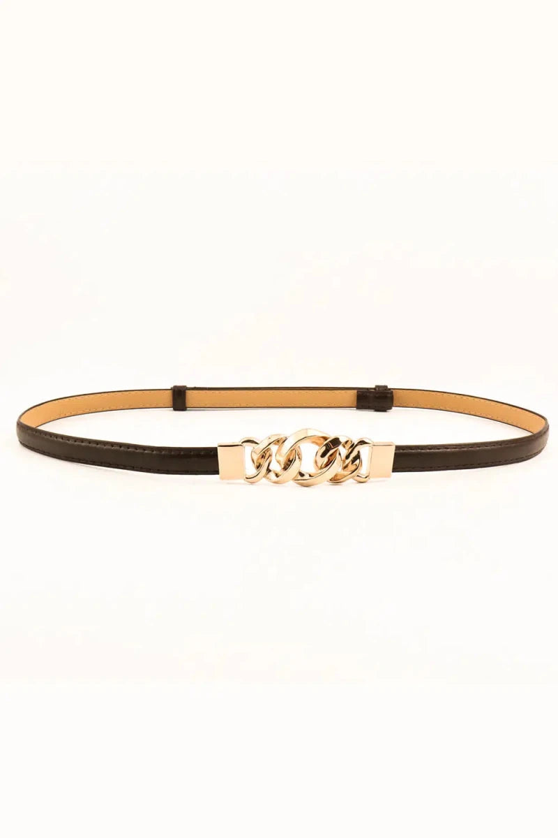 PU Skinny Belt - Lustreve