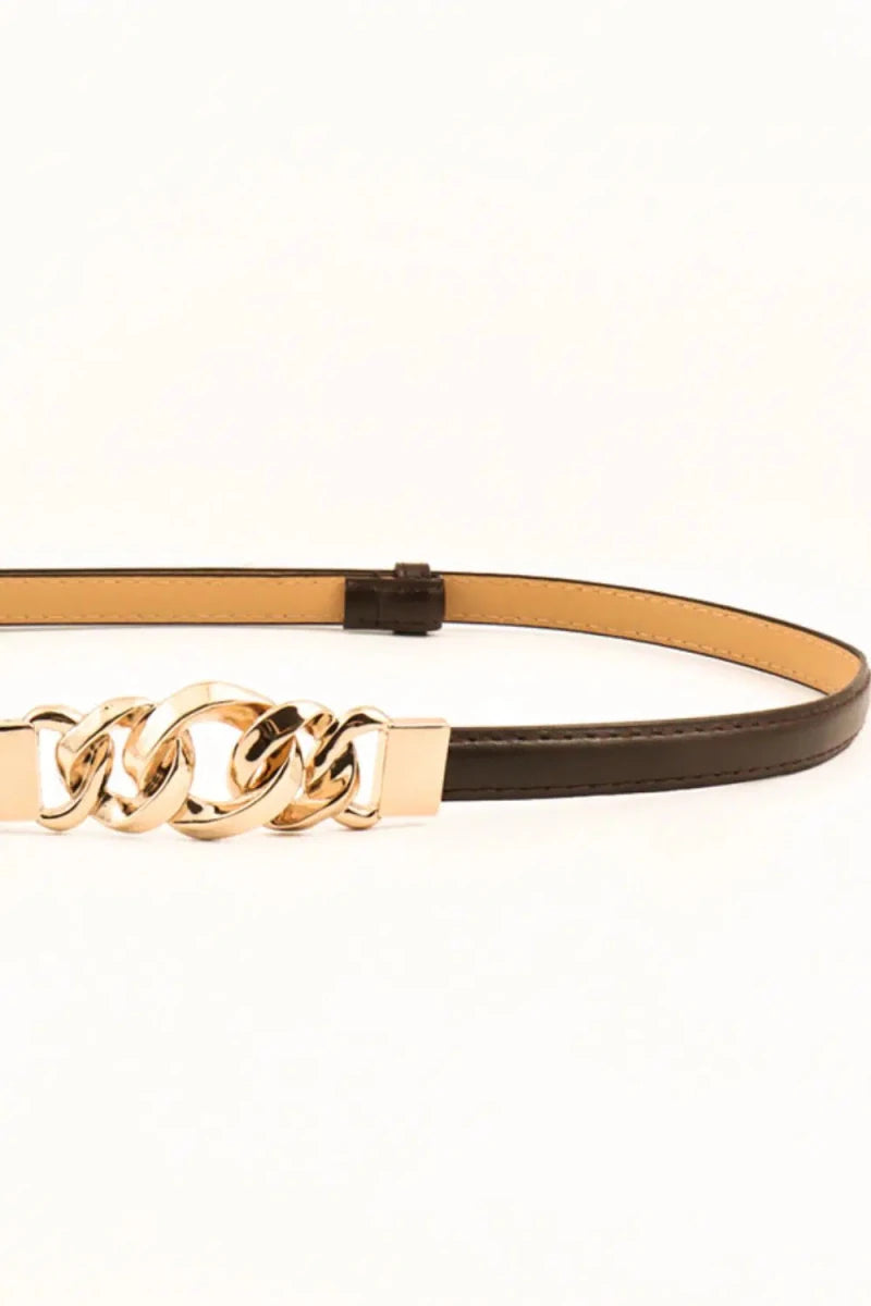 PU Skinny Belt - Lustreve