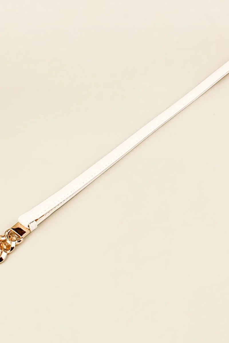 PU Skinny Belt - Lustreve