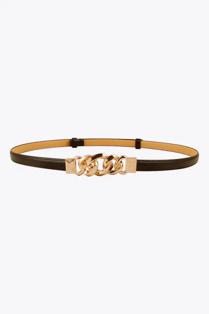 PU Skinny Belt - Lustreve