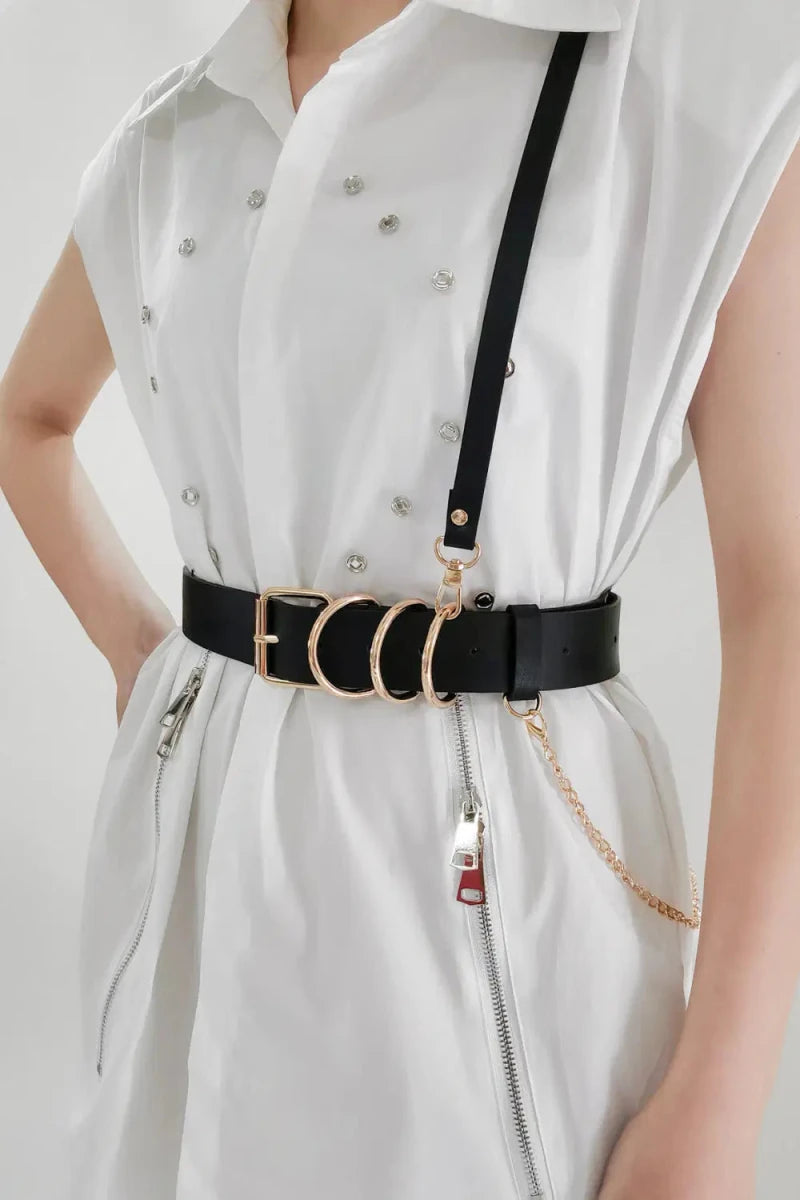 Punk PU Belt - Lustreve