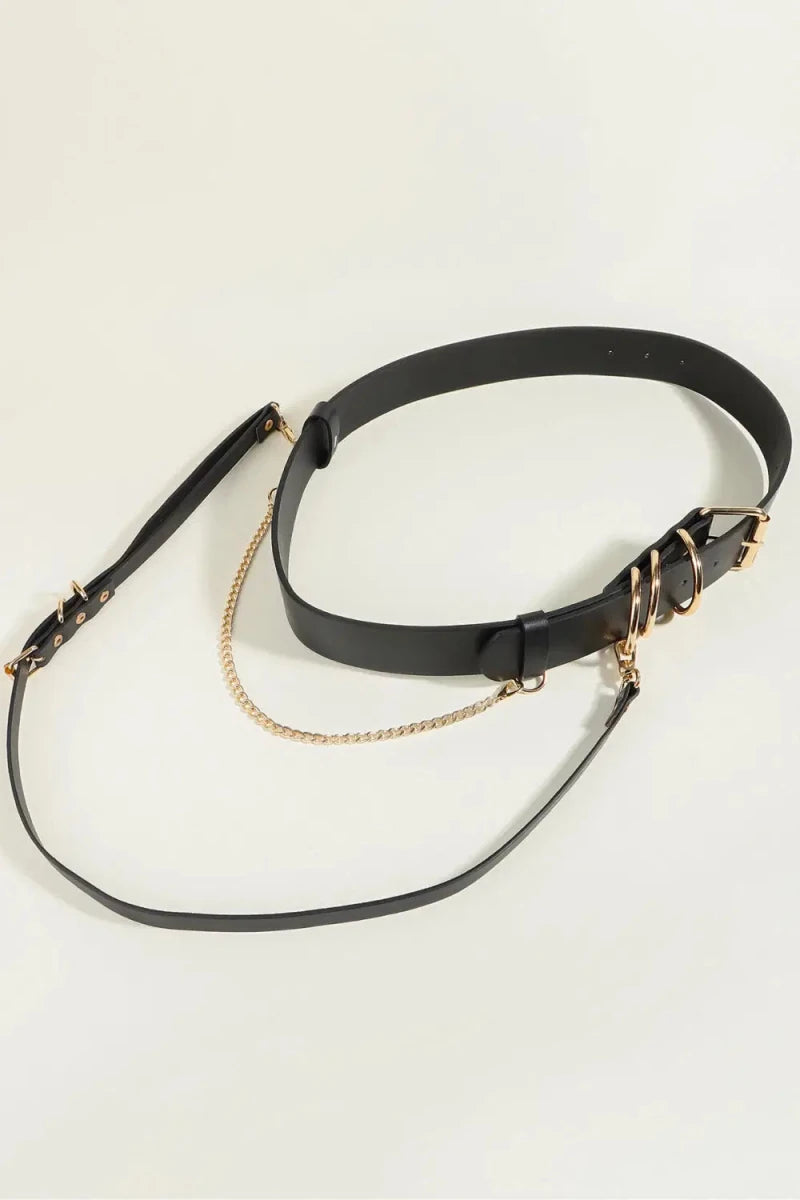 Punk PU Belt - Lustreve