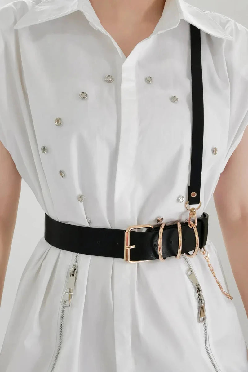 Punk PU Belt - Lustreve